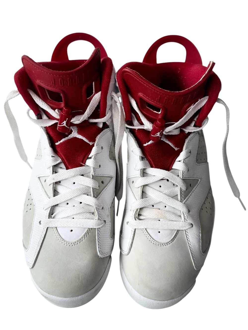Men’s Air Jordan 6 Retro “Alternate Hare” White/Red/Black Sneaker